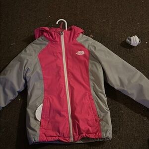 The North Face Pink and Gray Jacket